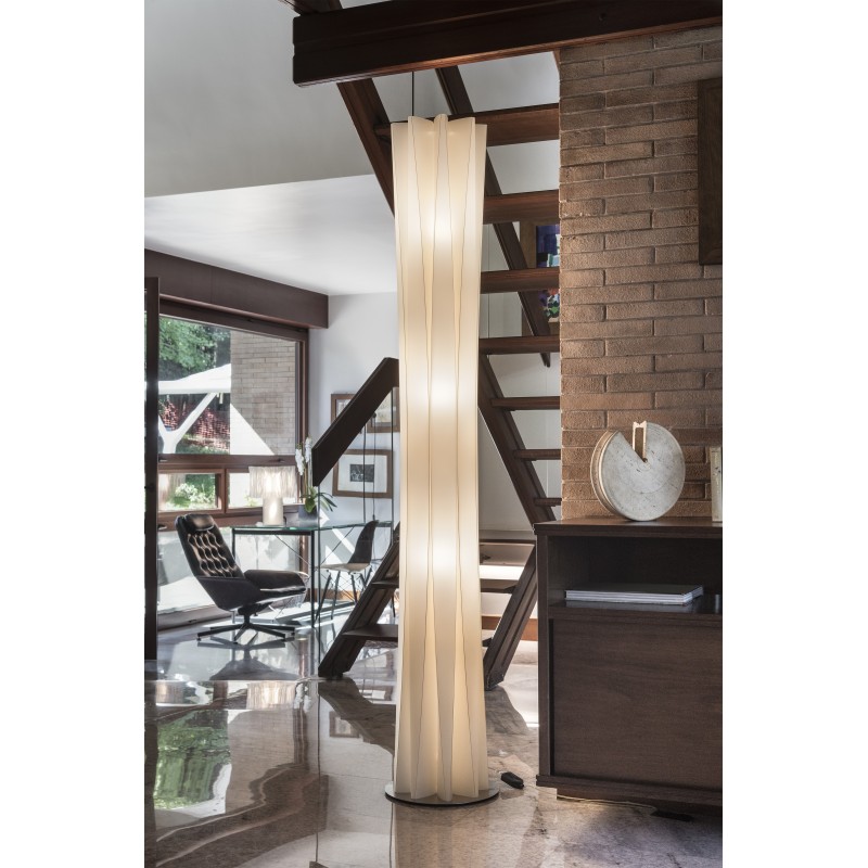 Lampadaire Bach par Slamp en exclusivité à l'Entrepôt Contemporain version gold