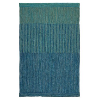 tapis outdoor Insert par Toulemonde Bochart en exclusivté à l'Entrepôt Contemporain, coloris aqua