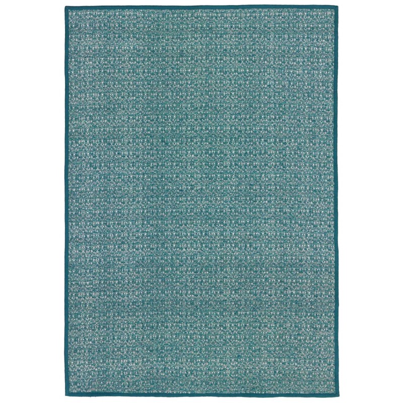 tapis outdoor Erg par Toulemonde Bochart en exclusivité à l'Entrepôt Contemporain coloris Aqua