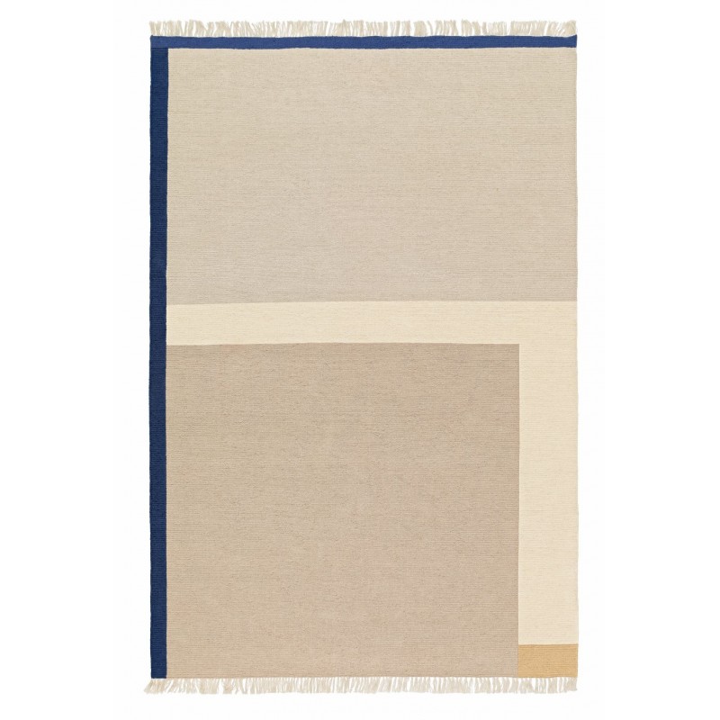 tapis outdoor Piet par Toulemonde Bochart en exclusivité à l'Entrepôt Contemporain coloris mastic