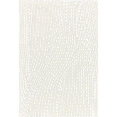 Tapis Kantha Blanc