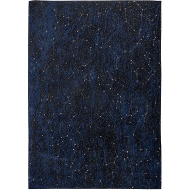 Tapis constellation modèle midnight blue en exclusivité à l'Entrepôt Contemporain